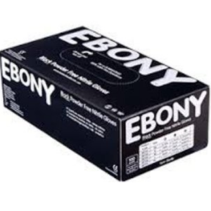 Ebony - Nitril Zwart Poedervrij - Medium