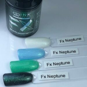 FX Topcoat Ink London professional wes'thetique no wipe glitter topcoat